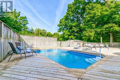 869 Fletcher Valley Crescent, Mississauga (Clarkson), ON - Outdoor With In Ground Pool With Deck Patio Veranda