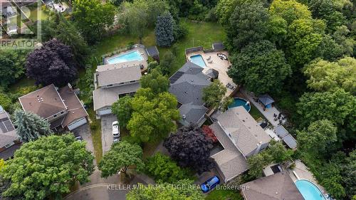 869 Fletcher Valley Crescent, Mississauga (Clarkson), ON - Outdoor With In Ground Pool With View