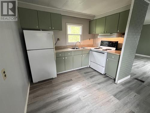 1 Cannings Lane, Botwood, NL - Indoor Photo Showing Kitchen With Double Sink