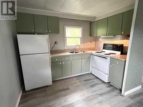 1 Cannings Lane, Botwood, NL - Indoor Photo Showing Kitchen With Double Sink