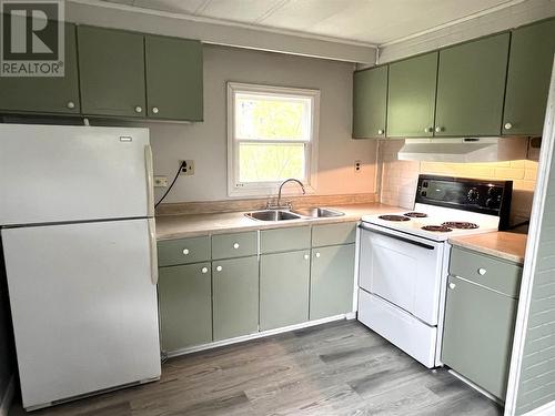 1 Cannings Lane, Botwood, NL - Indoor Photo Showing Kitchen With Double Sink