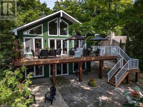 420 Mallory Beach Road, South Bruce Peninsula, ON - Outdoor With Deck Patio Veranda