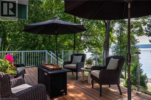 420 Mallory Beach Road, South Bruce Peninsula, ON - Outdoor With Deck Patio Veranda With Exterior