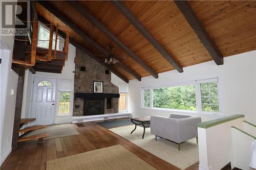 574 Leblanc Road, Dieppe, NB - Indoor Photo Showing Living Room With Fireplace