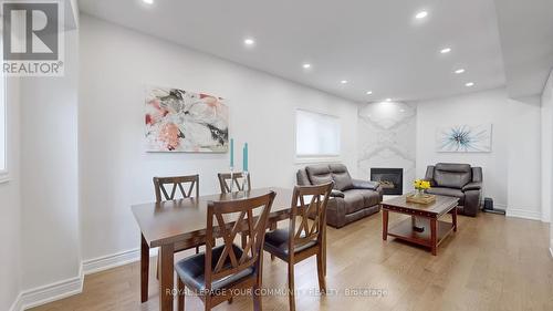 381 Rushbrook Drive, Newmarket (Summerhill Estates), ON - Indoor Photo Showing Dining Room With Fireplace