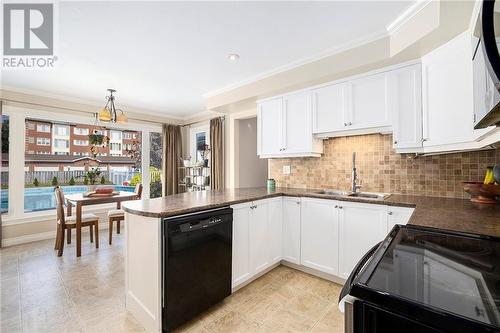 267 Wood Avenue, Smiths Falls, ON - Indoor Photo Showing Kitchen With Double Sink