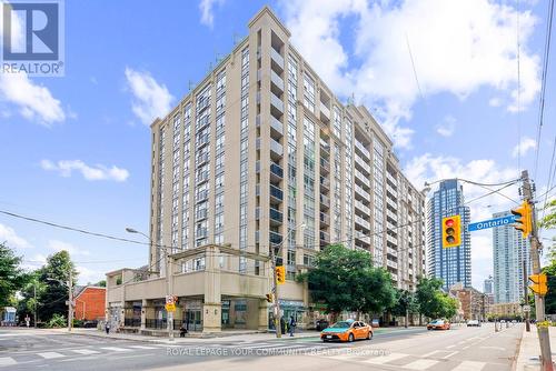 407 - 225 Wellesley Street E, Toronto (Cabbagetown-South St. James Town), ON - Outdoor With Balcony With Facade