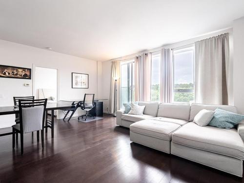 Salon - 605-4500 Ch. De La Côte-Des-Neiges, Montréal (Côte-Des-Neiges/Notre-Dame-De-Grâce), QC - Indoor Photo Showing Living Room