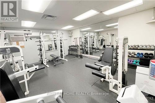 1705 - 1785 Frobisher Lane, Ottawa, ON - Indoor Photo Showing Gym Room