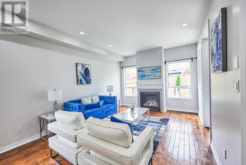 2524 Secreto Drive, Oshawa (Windfields), ON - Indoor Photo Showing Living Room With Fireplace