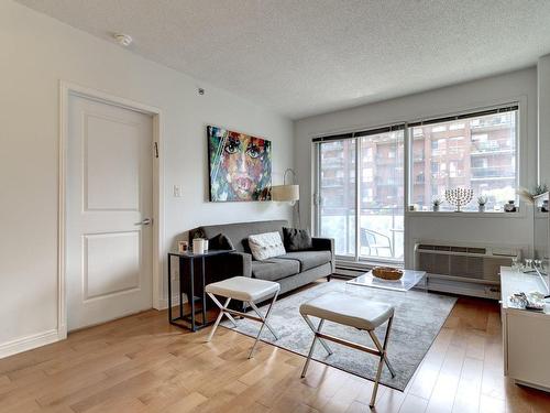 Salon - 404-551 Rue De La Montagne, Montréal (Ville-Marie), QC - Indoor Photo Showing Living Room