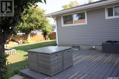 522 Upland Drive, Regina, SK - Outdoor With Deck Patio Veranda With Exterior