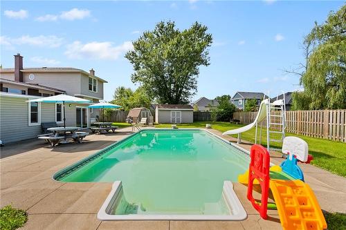 2848 Teresa Drive, Fort Erie, ON - Outdoor With In Ground Pool With Backyard