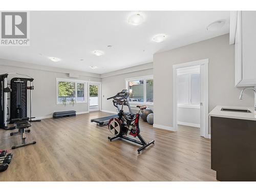 1883 Water Street Unit# 208, Kelowna, BC - Indoor Photo Showing Gym Room