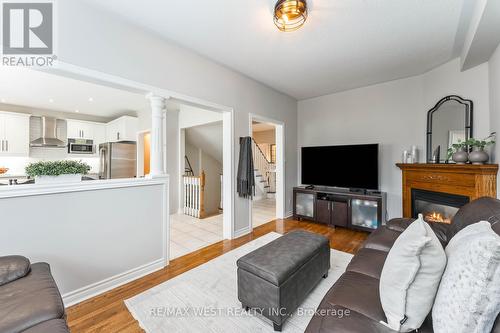 131 Cherokee Drive, Vaughan, ON - Indoor Photo Showing Living Room With Fireplace