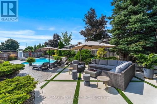 131 Cherokee Drive, Vaughan, ON - Outdoor With In Ground Pool With Backyard