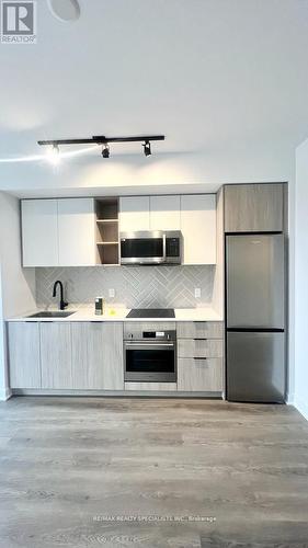 2405 - 36 Zorra Street, Toronto (Islington-City Centre West), ON - Indoor Photo Showing Kitchen With Stainless Steel Kitchen With Upgraded Kitchen