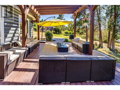 5555 Stubbs Road, Lake Country, BC - Outdoor With Deck Patio Veranda