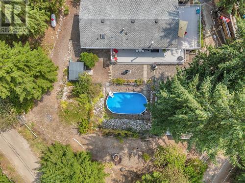 10736 Pinecrest Road, Vernon, BC - Outdoor With Above Ground Pool