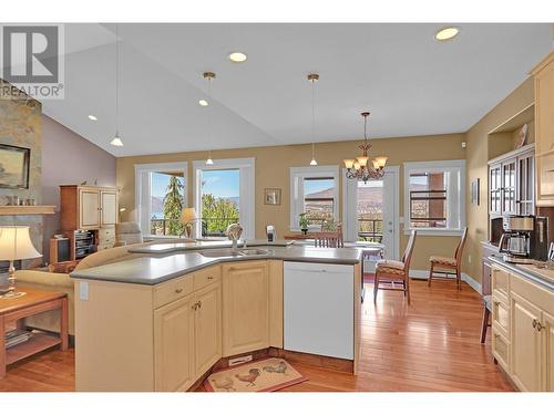 1625 Merlot Drive, West Kelowna, BC - Indoor Photo Showing Kitchen With Double Sink