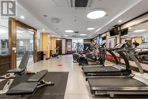 2611 - 6 Eva Road, Toronto (Etobicoke West Mall), ON - Indoor Photo Showing Gym Room