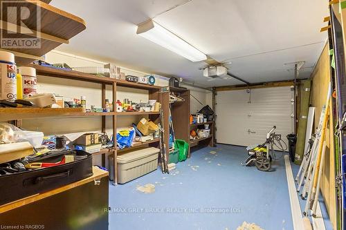 15 Isthmus Bay Road, Northern Bruce Peninsula, ON - Indoor Photo Showing Garage