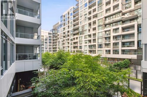 301W - 27 Bathurst Street, Toronto (Waterfront Communities), ON - Outdoor With Balcony With Facade