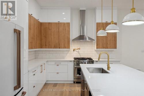 24 Market Street, Georgina, ON - Indoor Photo Showing Kitchen With Upgraded Kitchen