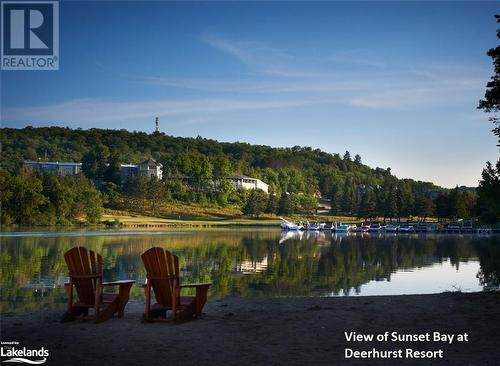 1235 Deerhurst - Greens Drive Unit# 31-101, Huntsville, ON - Outdoor With Body Of Water With View