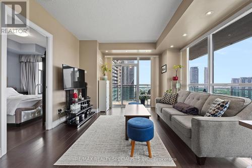 2202 - 16 Brookers Lane, Toronto (Mimico), ON - Indoor Photo Showing Living Room