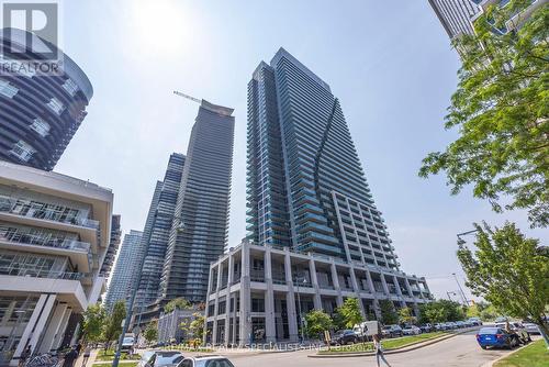 2202 - 16 Brookers Lane, Toronto (Mimico), ON - Outdoor With Balcony With Facade