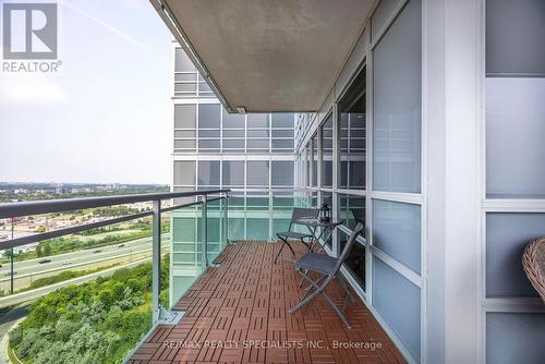 2202 - 16 Brookers Lane, Toronto (Mimico), ON - Outdoor With Balcony With Exterior