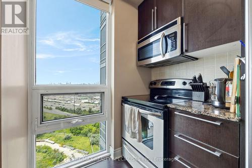 2202 - 16 Brookers Lane, Toronto (Mimico), ON - Indoor Photo Showing Kitchen