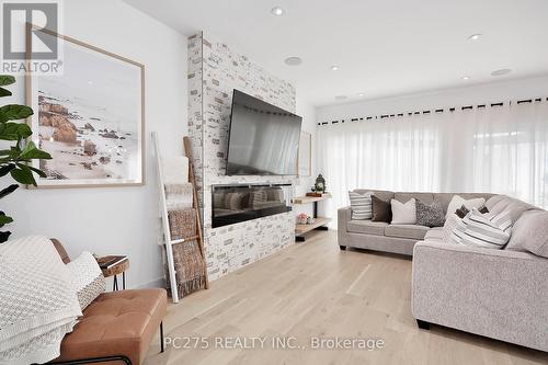 2243 Evans Boulevard, London, ON - Indoor Photo Showing Living Room With Fireplace