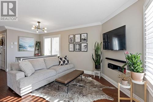 54 Mildenhall Place, Whitby (Brooklin), ON - Indoor Photo Showing Living Room With Fireplace