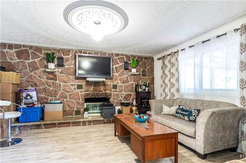 404 Queenston Road, Hamilton, ON - Indoor Photo Showing Living Room With Fireplace