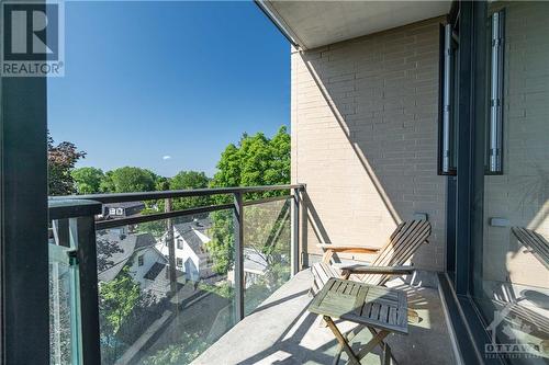 101 Richmond Road Unit#411, Ottawa, ON - Outdoor With Balcony With Exterior