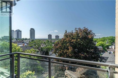 101 Richmond Road Unit#411, Ottawa, ON - Outdoor With Balcony With View