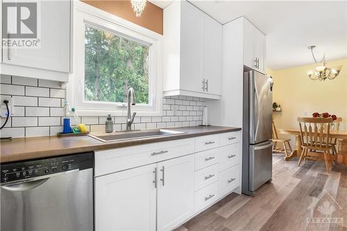 Efficient galley kitchen. - 254 Gore Street, Almonte, ON - Indoor Photo Showing Kitchen