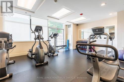 608 - 70 Port Street E, Mississauga (Port Credit), ON - Indoor Photo Showing Gym Room