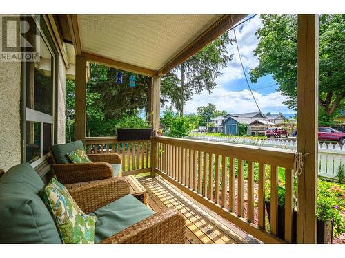 511 Regent Avenue, Enderby, BC - Outdoor With Deck Patio Veranda With Exterior