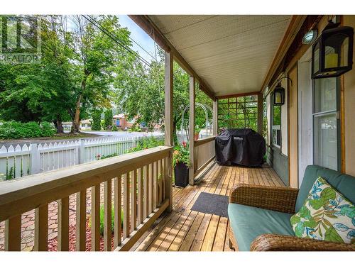 511 Regent Avenue, Enderby, BC - Outdoor With Deck Patio Veranda With Exterior