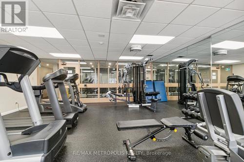 1014 - 1101 Steeles Avenue W, Toronto (Westminster-Branson), ON - Indoor Photo Showing Gym Room