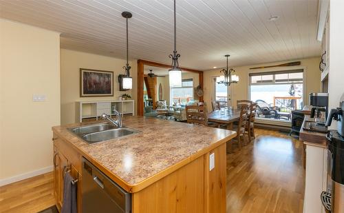 6792 Squilax Anglemont Road, Magna Bay, BC - Indoor Photo Showing Kitchen With Double Sink