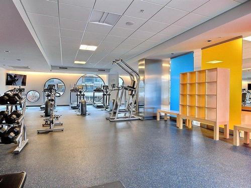 Exercise room - 2705-199 Rue De La Rotonde, Montréal (Verdun/Île-Des-Soeurs), QC - Indoor Photo Showing Gym Room