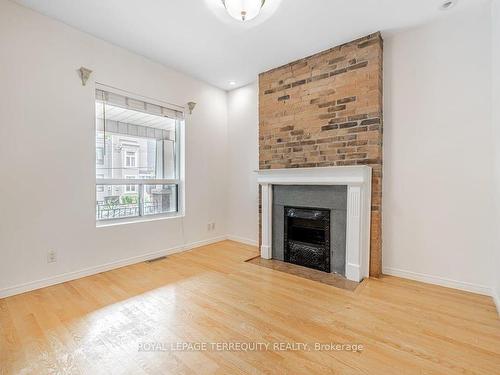 773 Markham St, Toronto, ON - Indoor Photo Showing Living Room With Fireplace