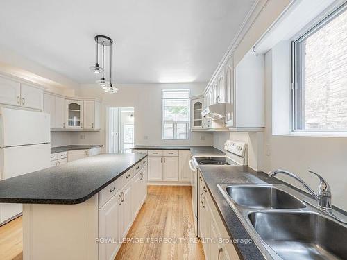 773 Markham St, Toronto, ON - Indoor Photo Showing Kitchen With Double Sink