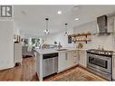 1170 Brant Avenue Unit# 5, Kelowna, BC  - Indoor Photo Showing Kitchen With Stainless Steel Kitchen With Upgraded Kitchen 