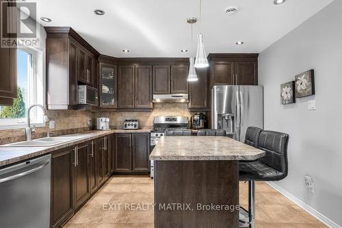 771 Du Bercail Street, Champlain, ON - Indoor Photo Showing Kitchen With Double Sink With Upgraded Kitchen