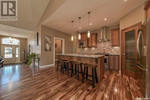 5729 Devine Place, Regina, SK - Indoor Photo Showing Kitchen With Upgraded Kitchen